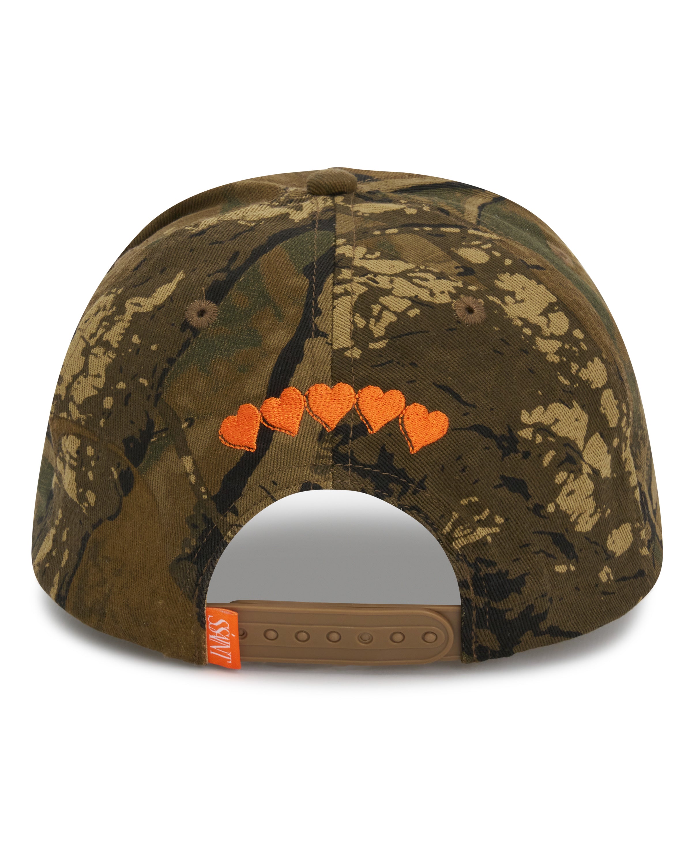 SŚAINT Camo Five Panel Cap